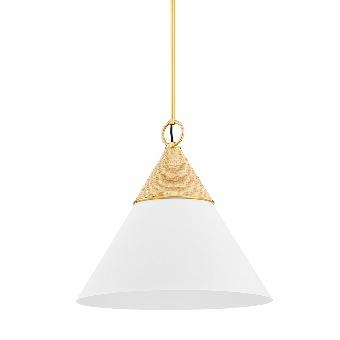 ##Antique Hardware## Mica Pendant