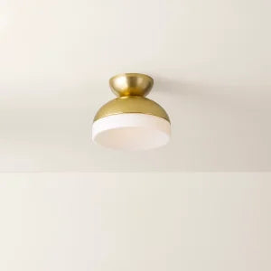 ##Antique Hardware## Rue Flush Mount
