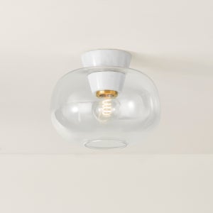 ##Antique Hardware## Ariella Flush Mount