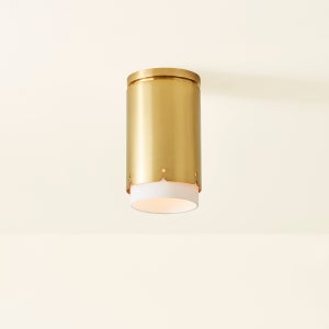 ##Antique Hardware## Asa Flush Mount