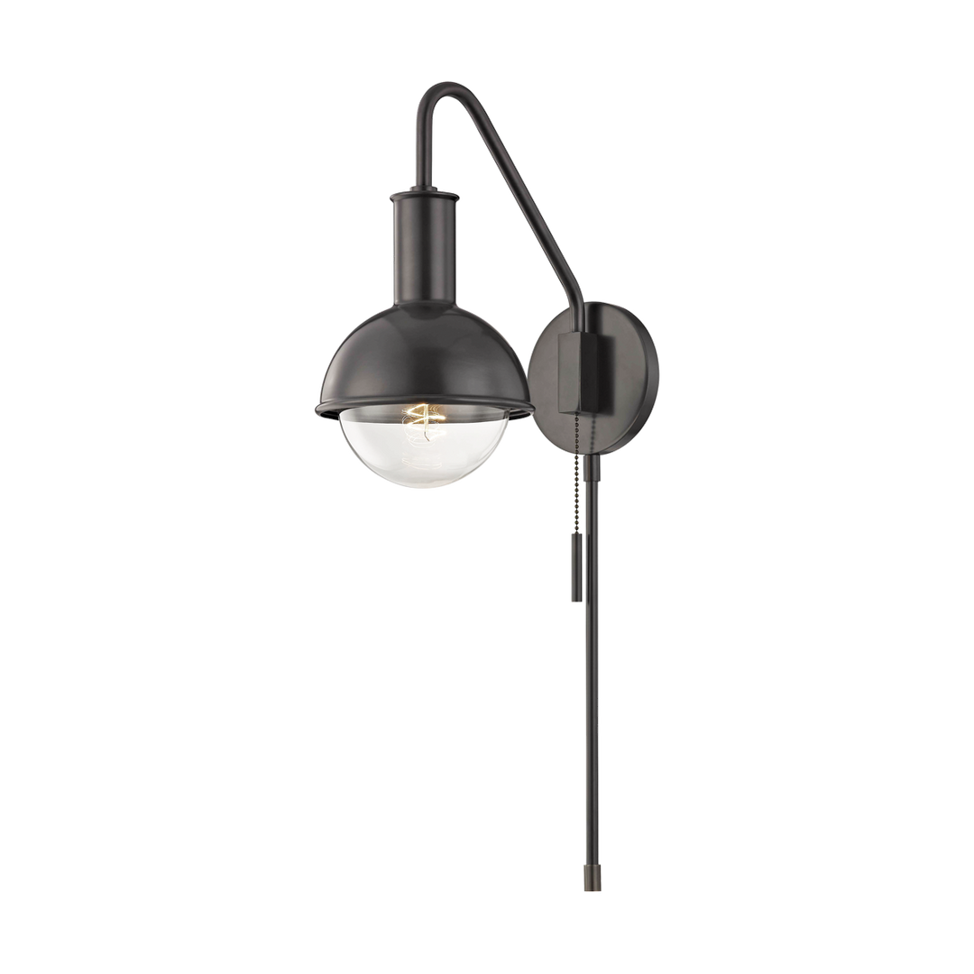 ##Antique Hardware## Riley Plug-In Sconce