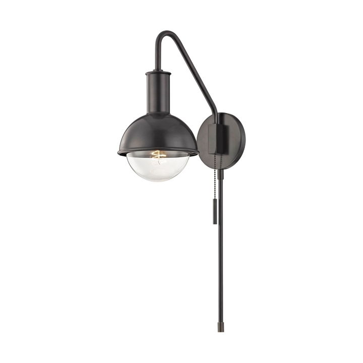 ##Antique Hardware## Riley Plug-In Sconce