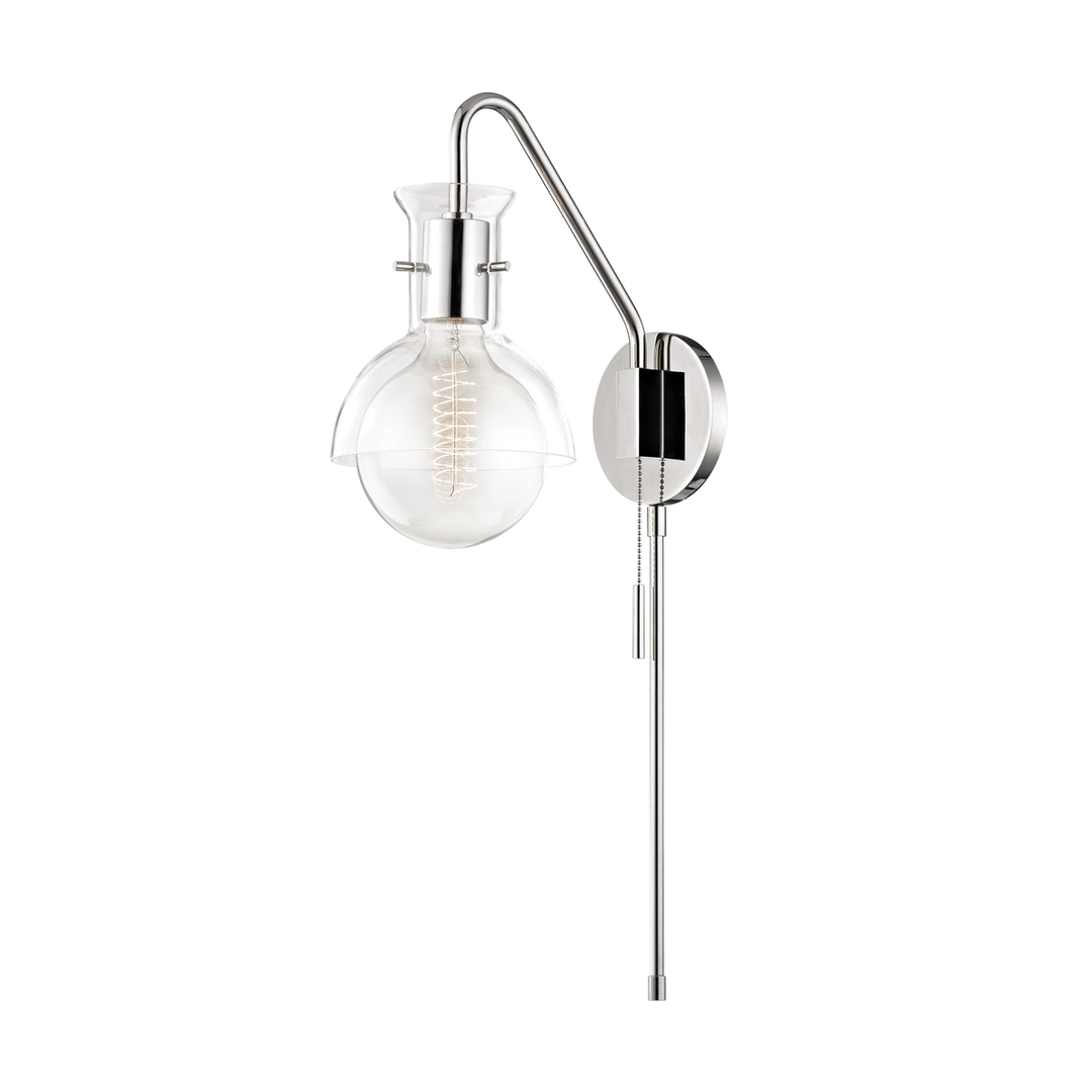 ##Antique Hardware## Riley Plug-In Sconce