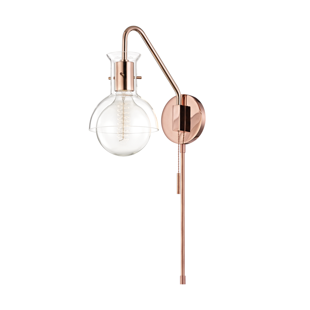 ##Antique Hardware## Riley Plug-In Sconce