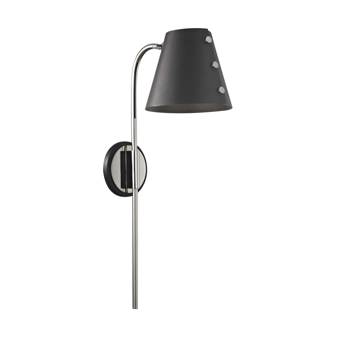 ##Antique Hardware## Meta Plug-In Sconce