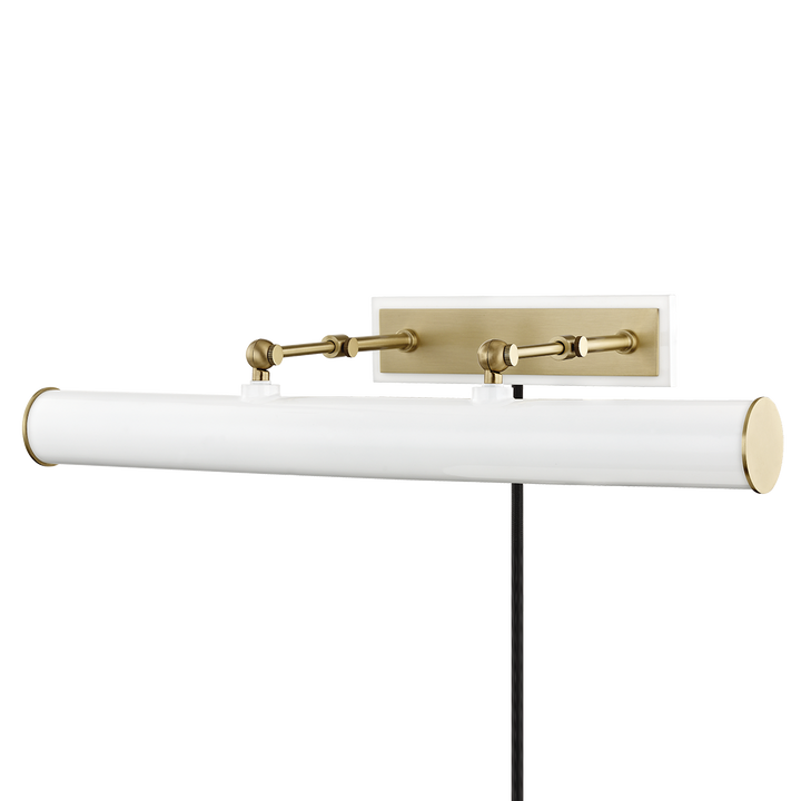 ##Antique Hardware## Holly Plug-In Picture Light