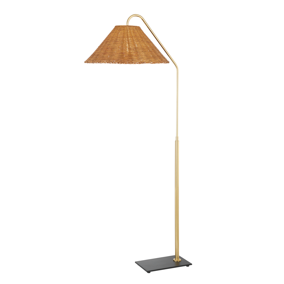 ##Antique Hardware## Lauren Floor Lamp