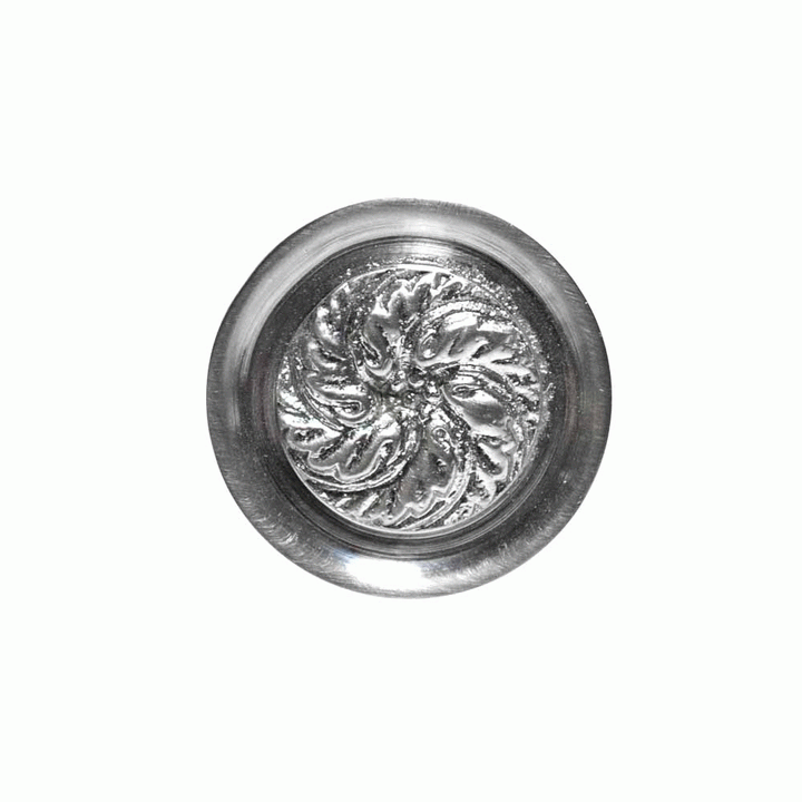 ##Antique Hardware## 1 1/4 Inch Solid Brass Round Victorian Cabinet & Furniture Knob