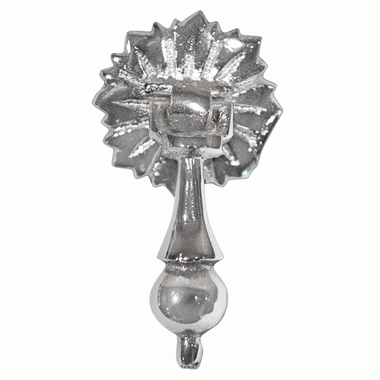##Antique Hardware## 1 7/8 Inch Floral Ring Pull (Several Finishes Available)