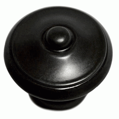 ##Antique Hardware## 1 1/4 Inch Antique Colonial Button Cabinet & Furniture Knob