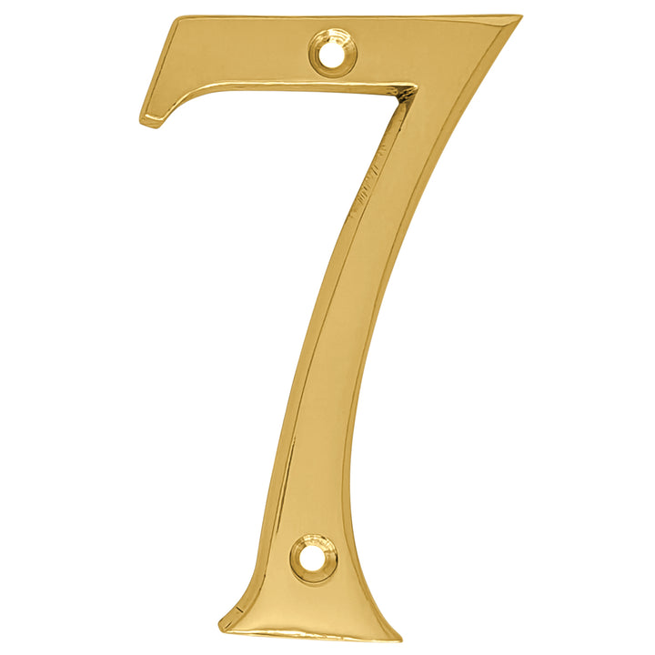 4 Inch Tall House Number 7