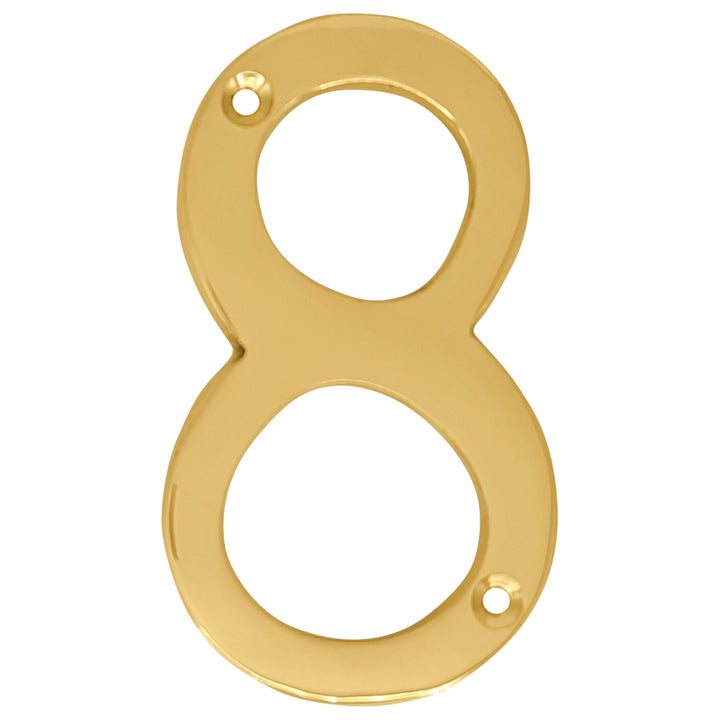 6 Inch Tall House Number 8