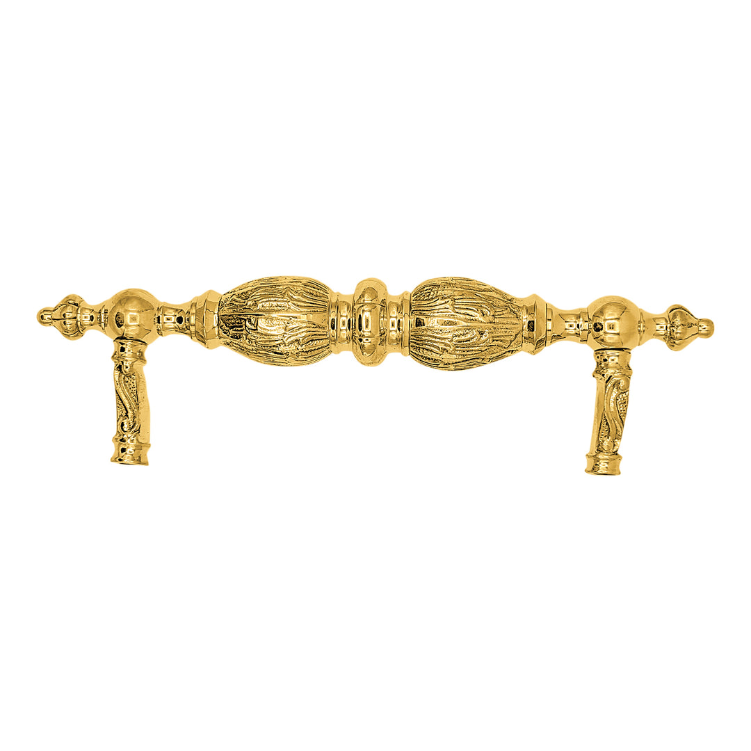 10 Inch Solid Brass Large Victorian Cabinet & Furniture Pull