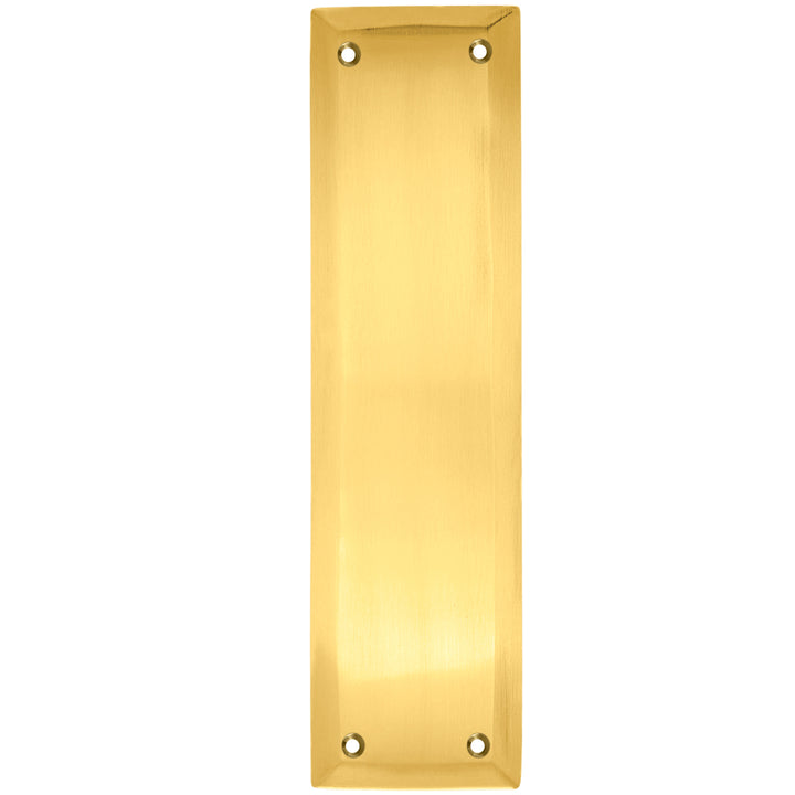 10 Inch Quaker Style Push Plate (Several Finish Options)