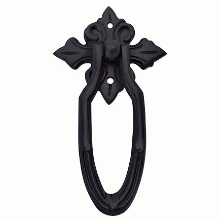 ##Antique Hardware## 3 3/8 Inch Ornate Drop Pull