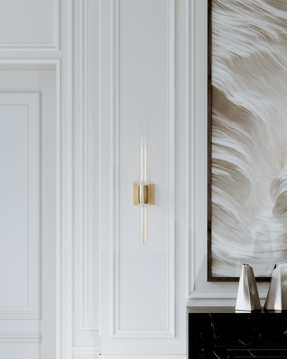 ##Antique Hardware## Hogan Wall Sconce