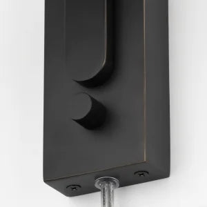 ##Antique Hardware## Julissa Plug-In Sconce