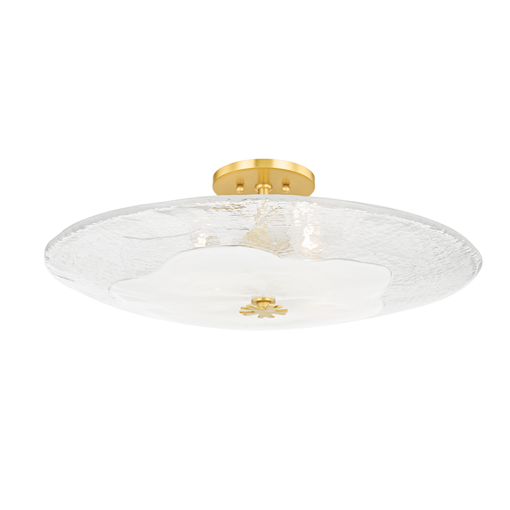 ##Antique Hardware## Lago Semi Flush