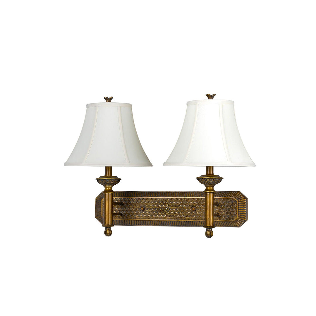 ##Antique Hardware## 60W X 2 PINEAPPLE HOTEL WALL LAMP