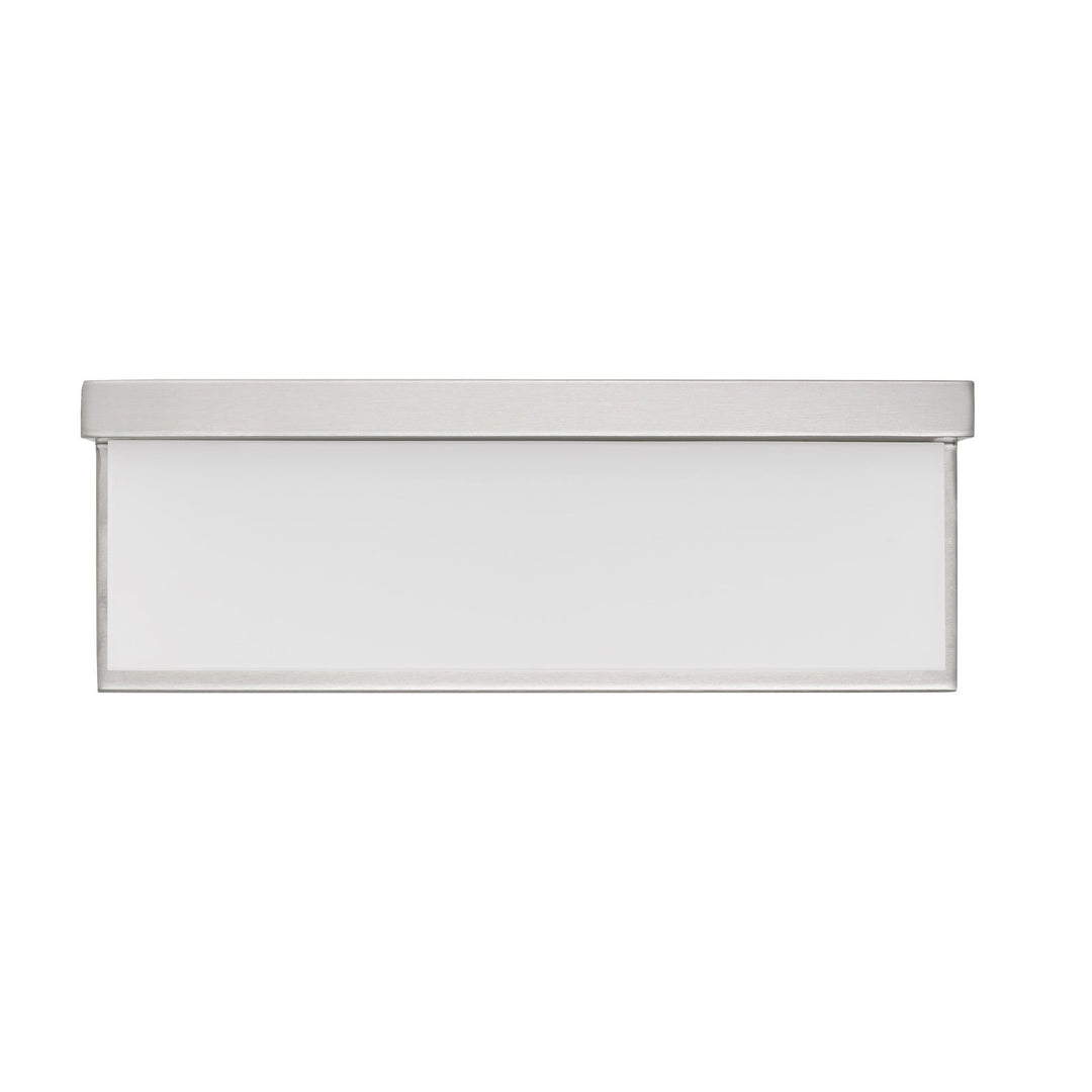 ##Antique Hardware## ALMERIA METAL LED 13" VANITY LIGHT WITH ACRYLIC SHADE