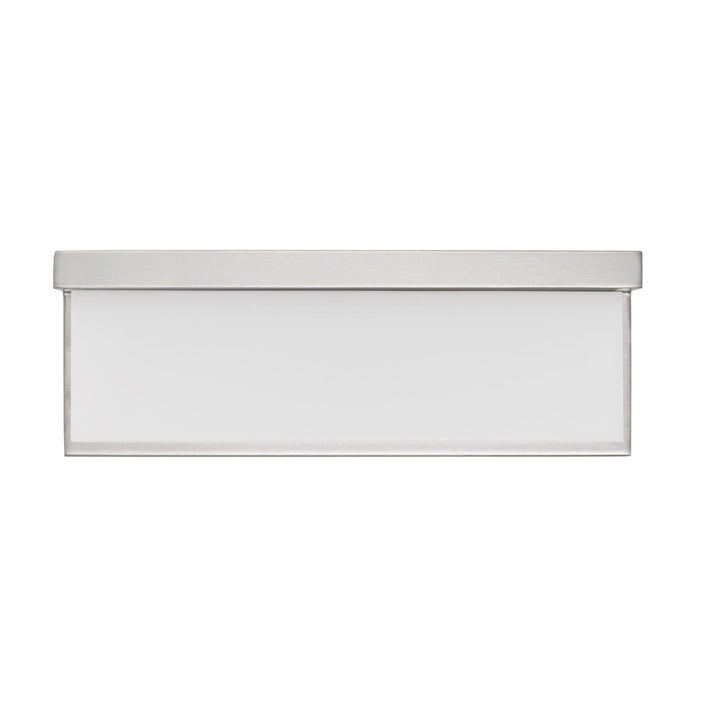 ##Antique Hardware## ALMERIA METAL LED 13" VANITY LIGHT WITH ACRYLIC SHADE