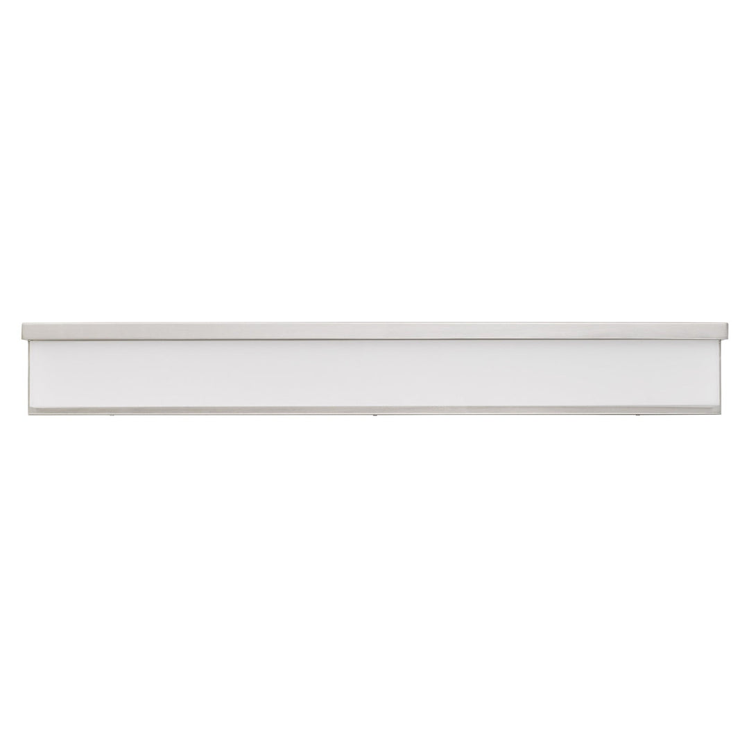 ##Antique Hardware## ALMERIA METAL LED 39" VANITY LIGHT WITH ACRYLIC SHADE