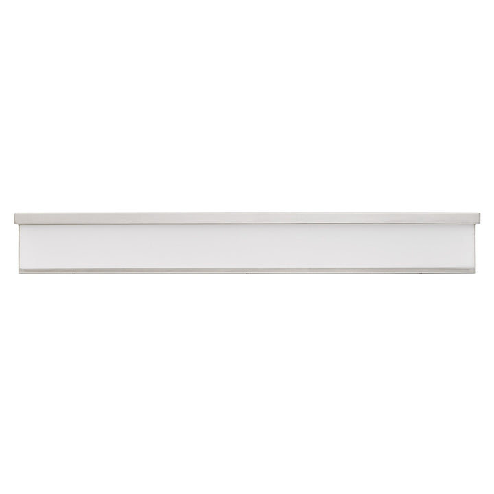 ##Antique Hardware## ALMERIA METAL LED 39" VANITY LIGHT WITH ACRYLIC SHADE