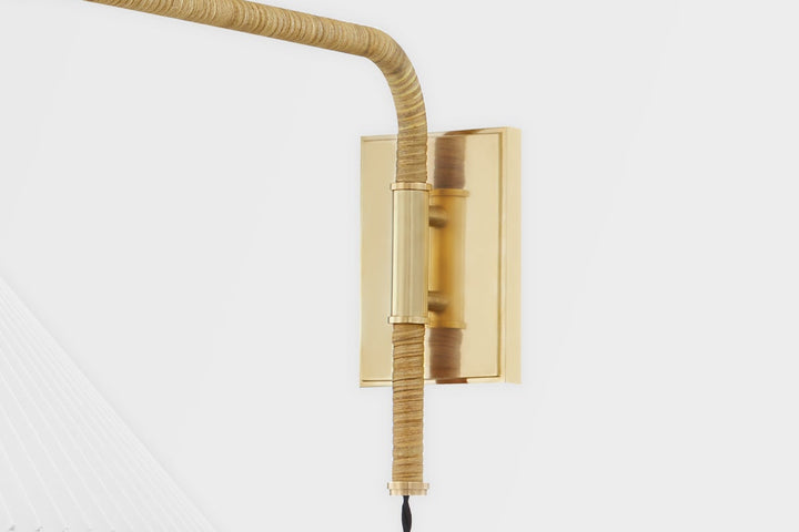 ##Antique Hardware## Dorset Plug-in Sconce