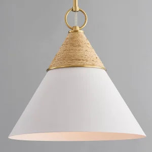 ##Antique Hardware## Mica Pendant