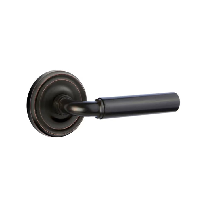 Emtek Solid Brass Manning Lever With Regular Rosette (Several Finishes Available)