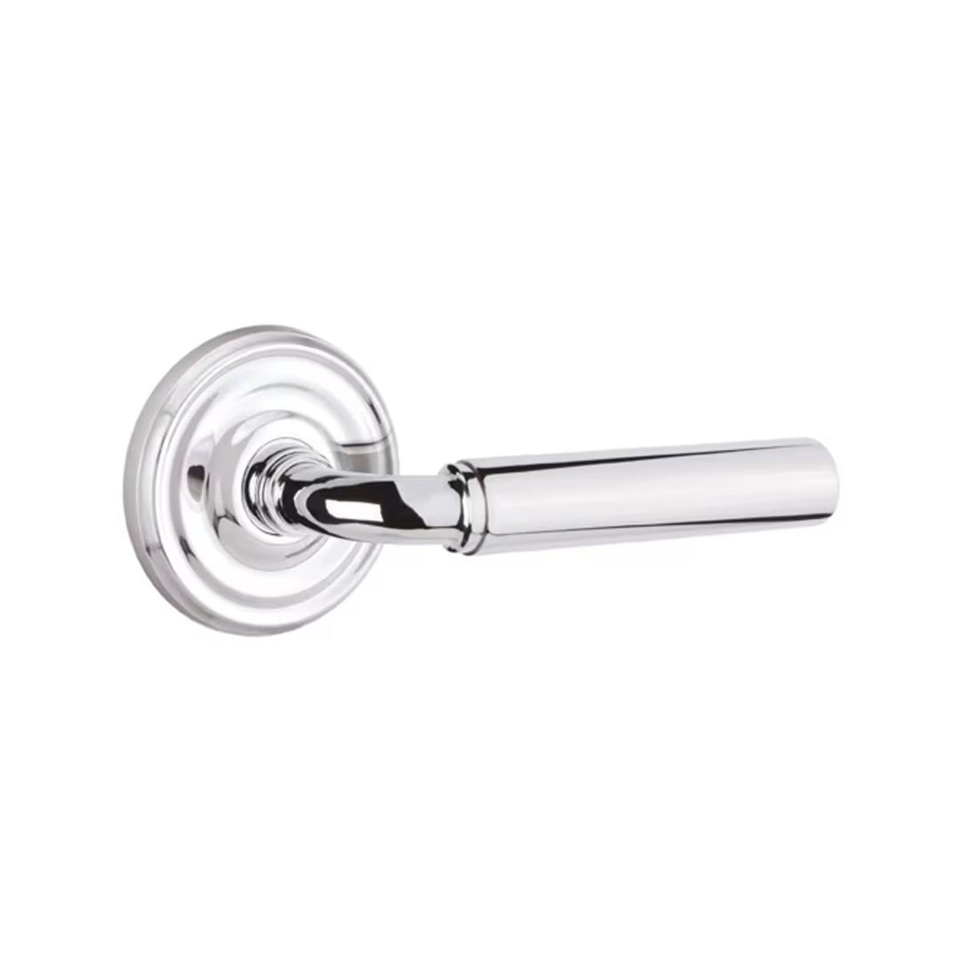 Emtek Solid Brass Manning Lever With Regular Rosette (Several Finishes Available)