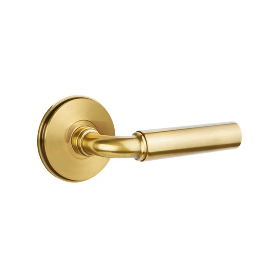 Emtek Solid Brass Manning Lever With Watford Rosette (Several Finishes Available)