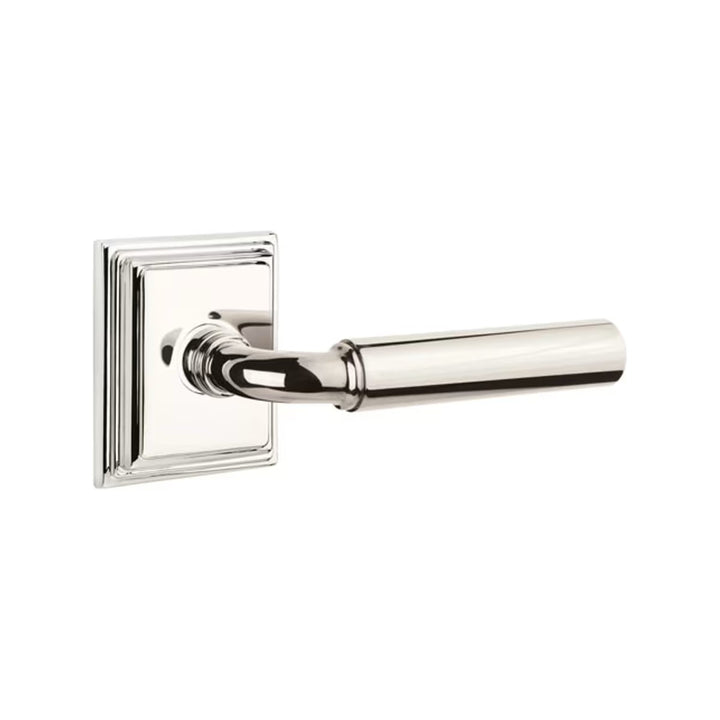 Emtek Solid Brass Manning Lever With Wilshire Rosette (Several Finishes Available)
