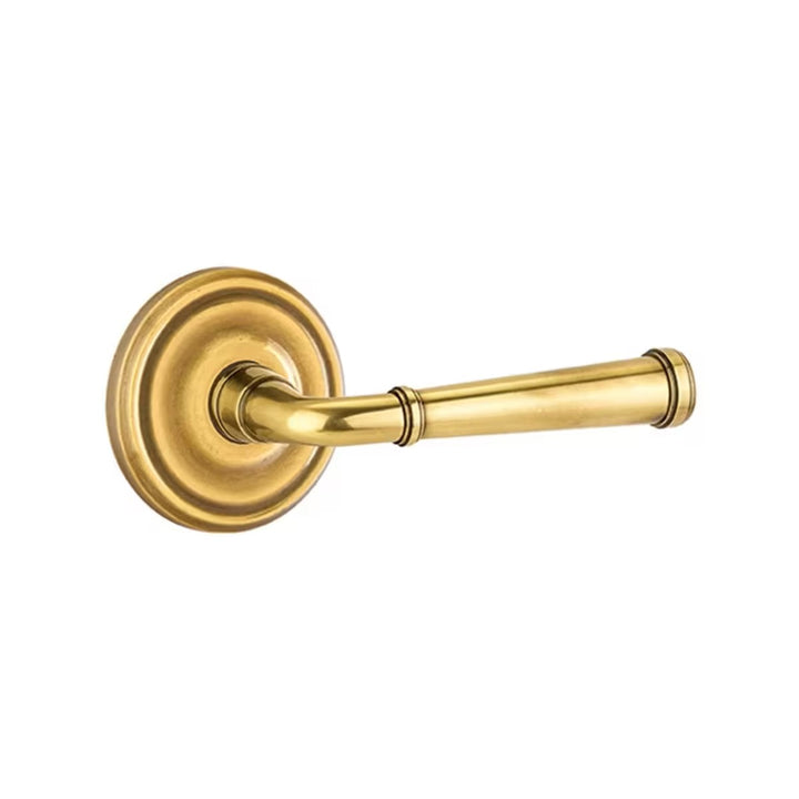 Emtek Solid Brass Merrimack Lever With Regular Rosette (Several Finishes Available)