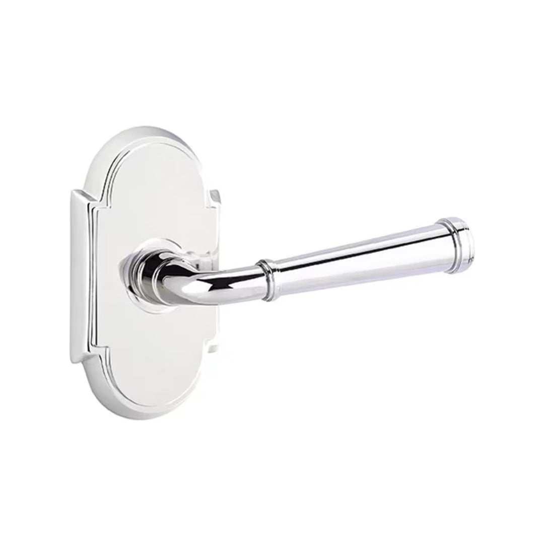 Emtek Solid Brass Merrimack Lever With #8 Rosette (Several Finishes Available)