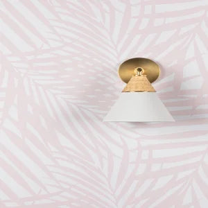##Antique Hardware## Mica Wall Sconce