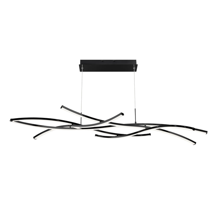 ##Antique Hardware## Divergence LED Linear Chandelier