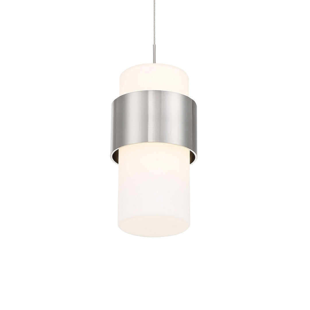 ##Antique Hardware## Banded LED Mini Pendant