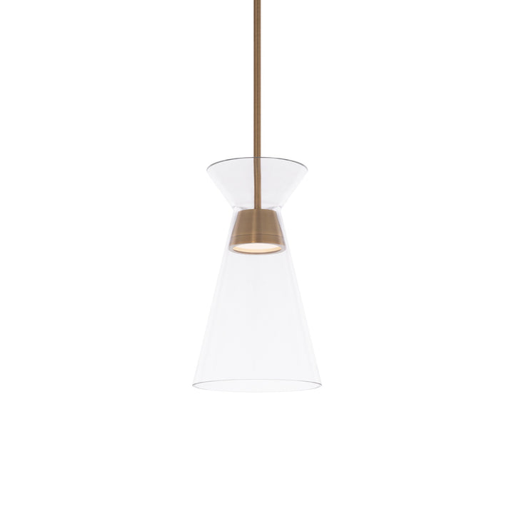 ##Antique Hardware## Chandra LED Mini Pendant