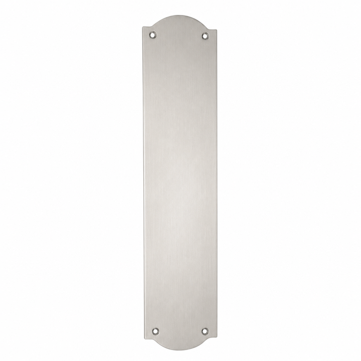 12 Inch Solid Brass Oval Push Plate