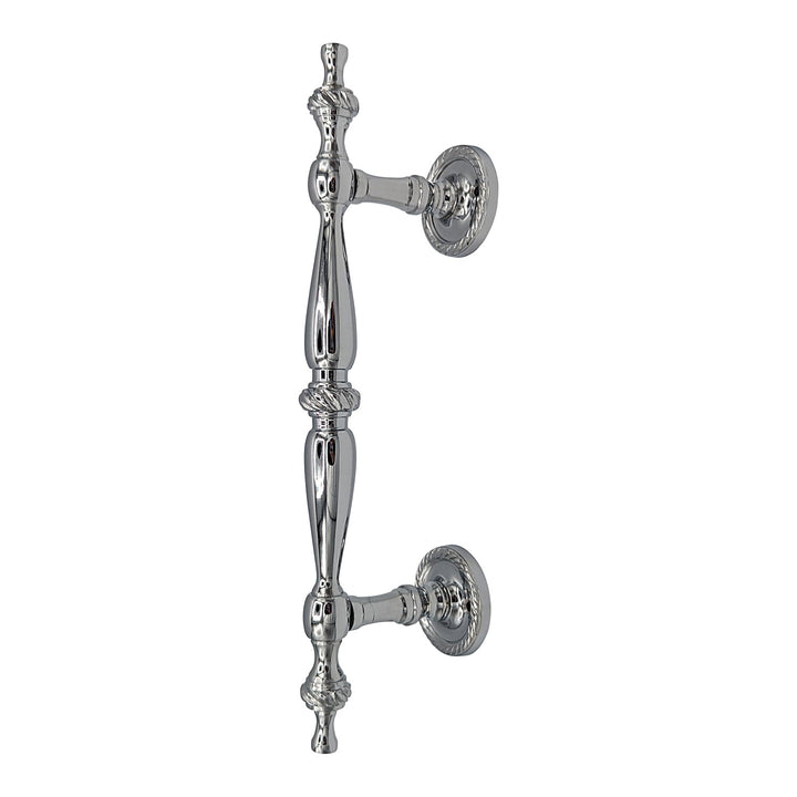 ##Antique Hardware## 9 1/2 Inch Overall (6 Inch C-C) Solid Brass Rope Style Handle (Several Finishes Available)