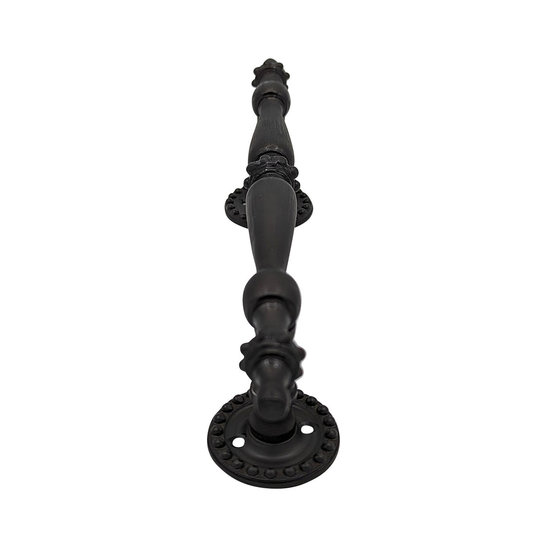 ##Antique Hardware## 9 3/4 Inch Overall (6 Inch C-C) Solid Brass Beaded Style Handle (Several Finishes Available)