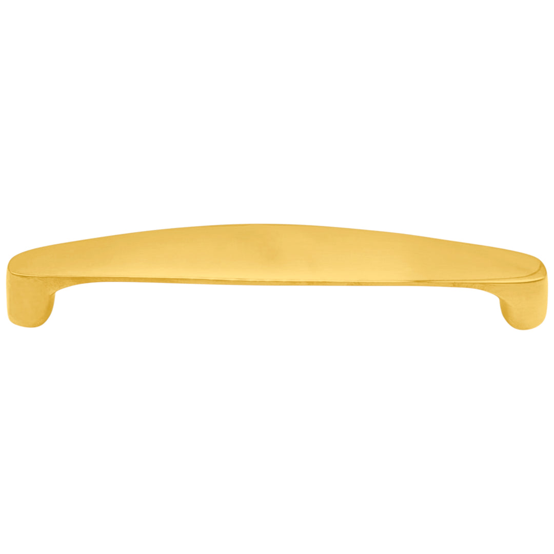 ##Antique Hardware## 4 Inch Overall (3 3/4 Inch c-c) Solid Brass Traditional Pull (Several Finishes Available)