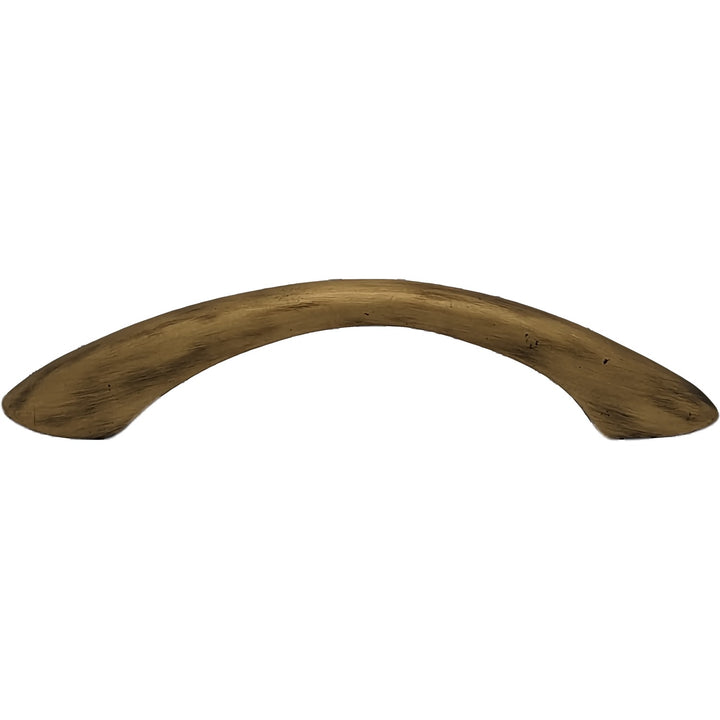 ##Antique Hardware## 4 Inch Overall (3 Inch c-c) Solid Brass Traditional Cabinet & Furniture Pull (Several Finishes Available)