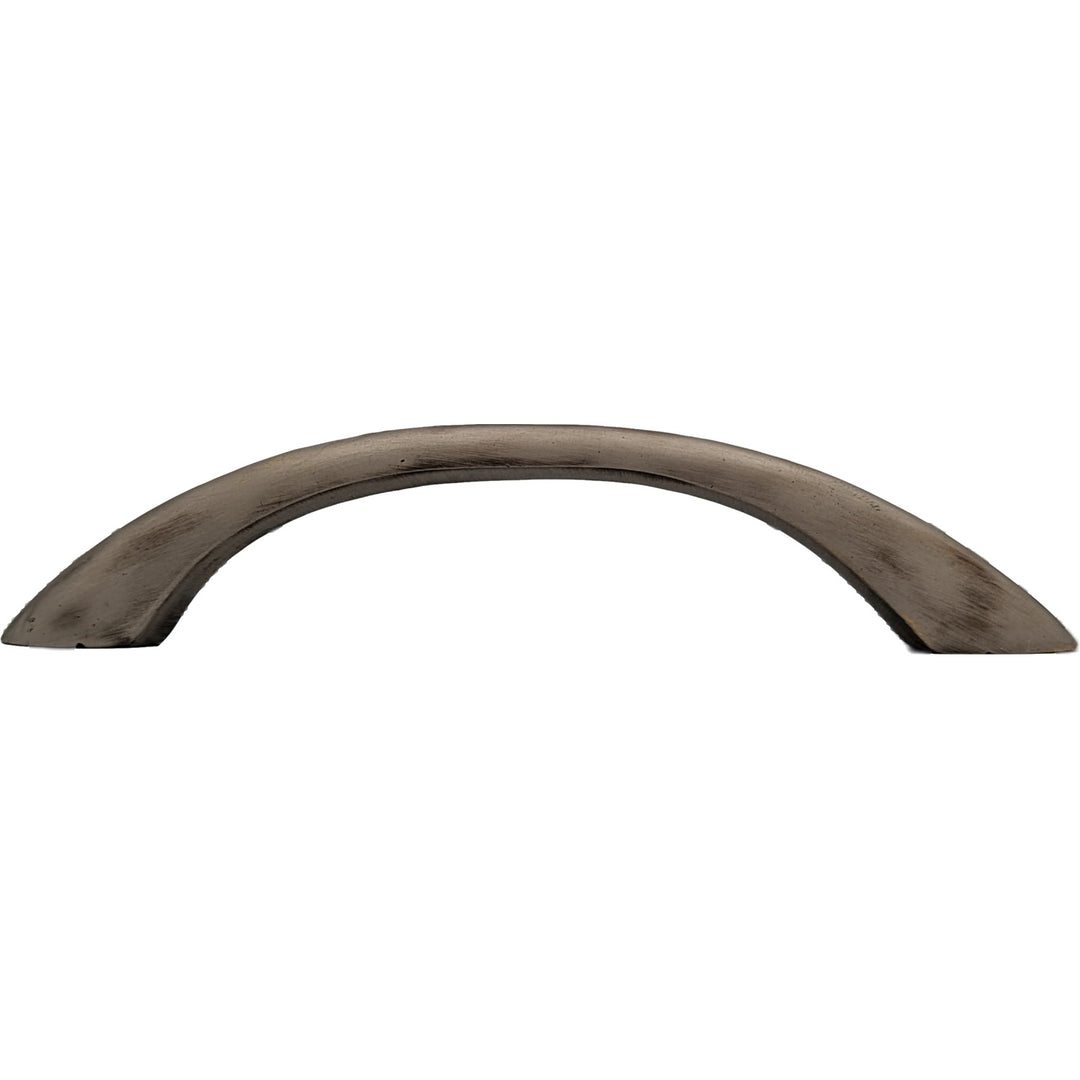 ##Antique Hardware## 5 Inch Overall (4 Inch c-c) Traditional Solid Brass Pull (Several Finishes Available)