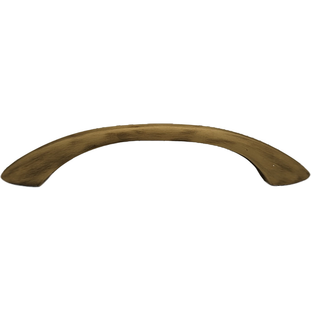 ##Antique Hardware## 5 Inch Overall (4 Inch c-c) Traditional Solid Brass Pull (Several Finishes Available)