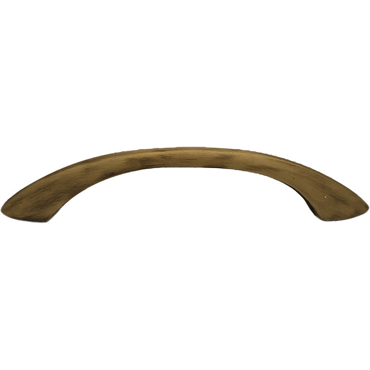 ##Antique Hardware## 5 Inch Overall (4 Inch c-c) Traditional Solid Brass Pull (Several Finishes Available)