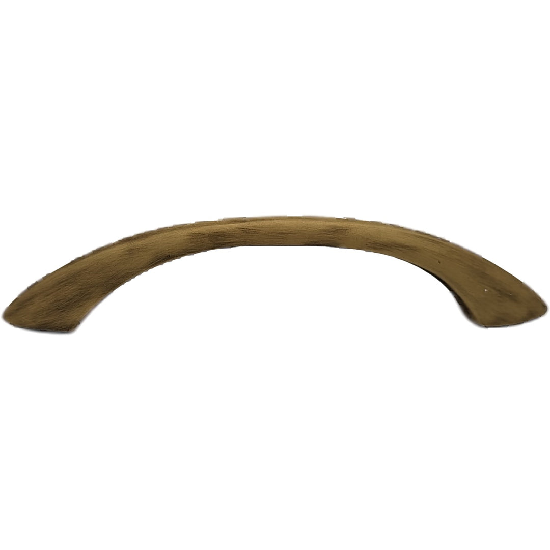 ##Antique Hardware## 5 Inch Overall (4 Inch c-c) Traditional Solid Brass Pull (Several Finishes Available)