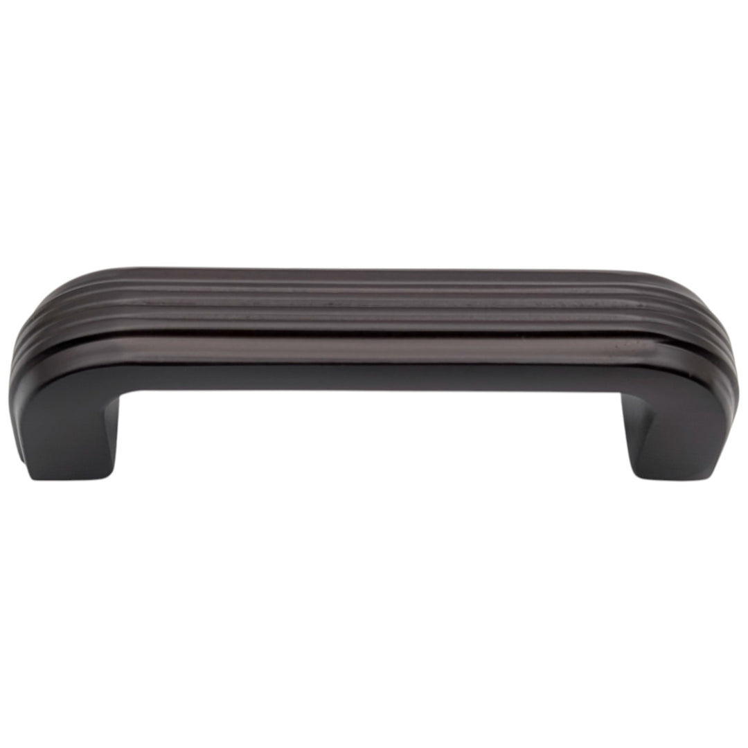##Antique Hardware## 3 1/2 inch Overall (3 inch C-C) Moderne Deco Cabinet Pull (Several Finishes Available)