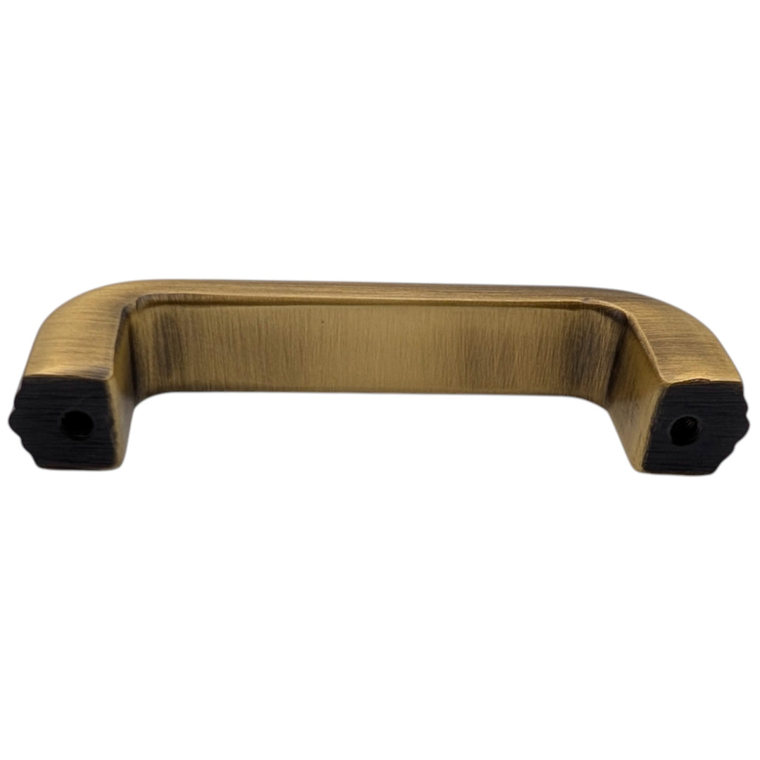 ##Antique Hardware## 3 1/2 inch Overall (3 inch C-C) Beaded Signature Cabinet Pull (Several Finishes Available)